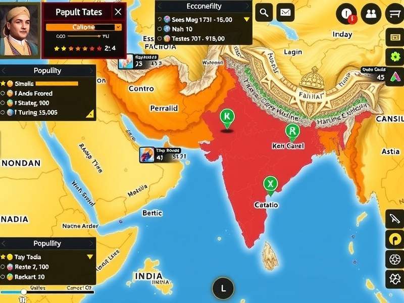 Saffron Scepter King popularity map in India